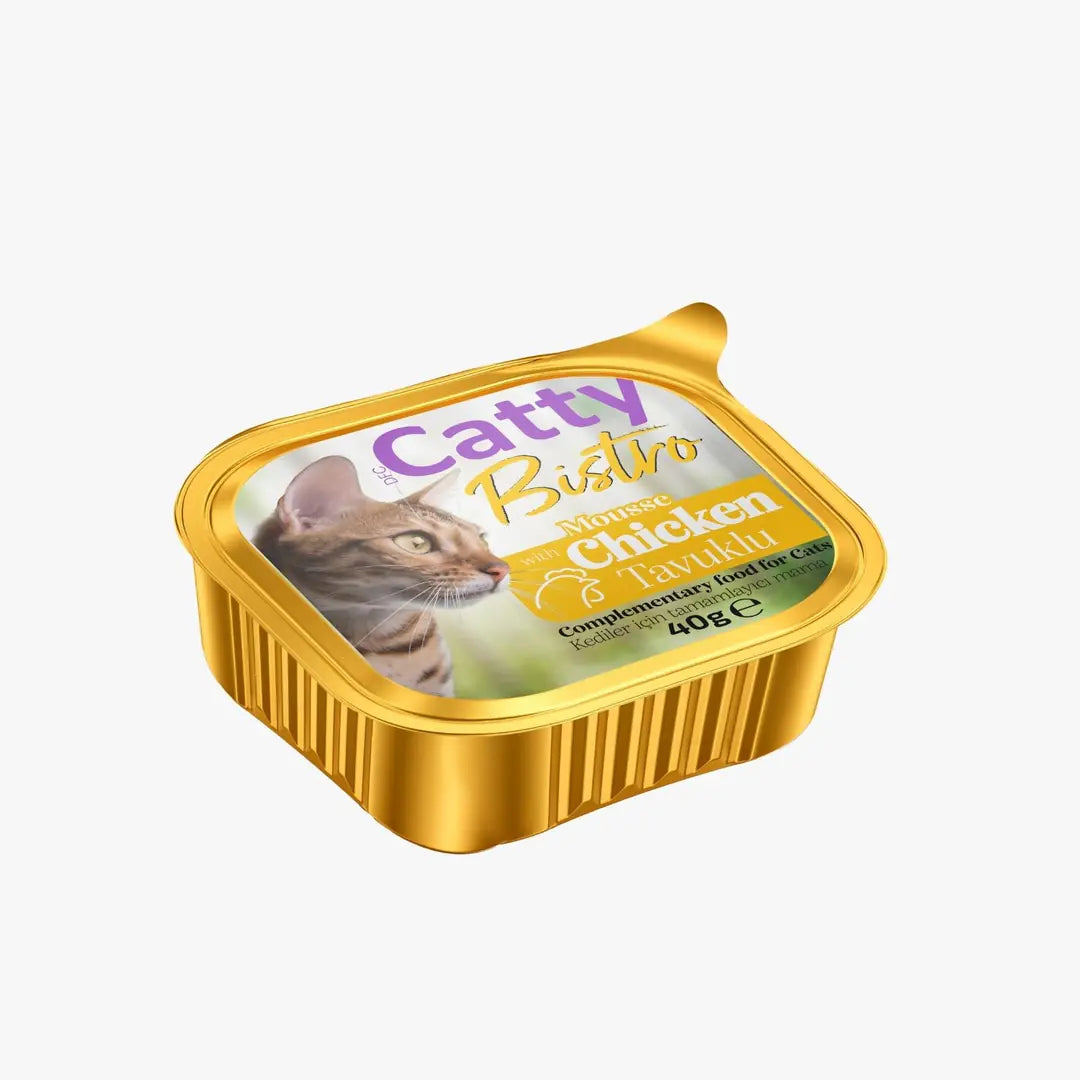 Catty Bistro Mousse Tavuklu Yetişkin Kedi Konservesi 40 g / 1 Adet paket görseli