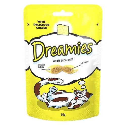 Dreamies İçi Dolgulu Peynirli Kıtır Kedi Ödül Maması 60 g / 1 Adet paket görseli