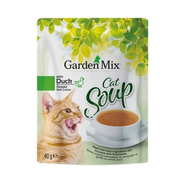 Garden Mix Ördekli Kedi Çorbası 40 g / 1 Adet paket görseli