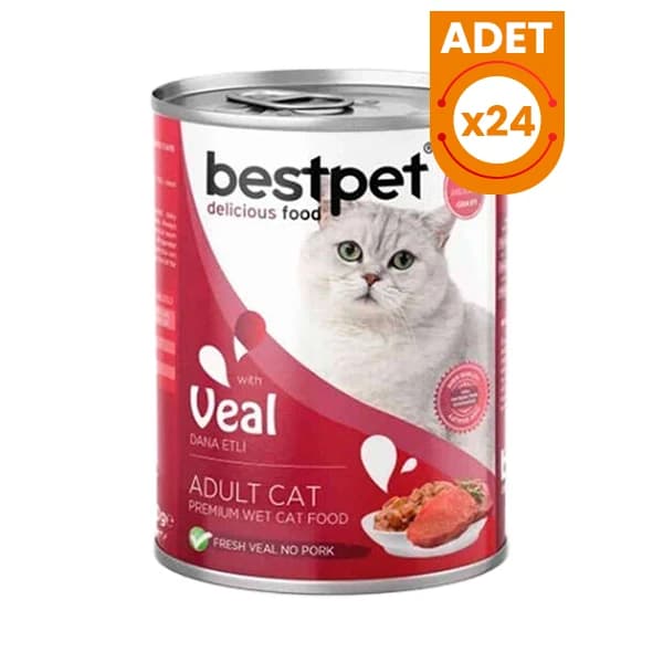 Bestpet Gravy Dana Etli Yetişkin Konserve Kedi Maması 24 Adet / 85 g paket görseli