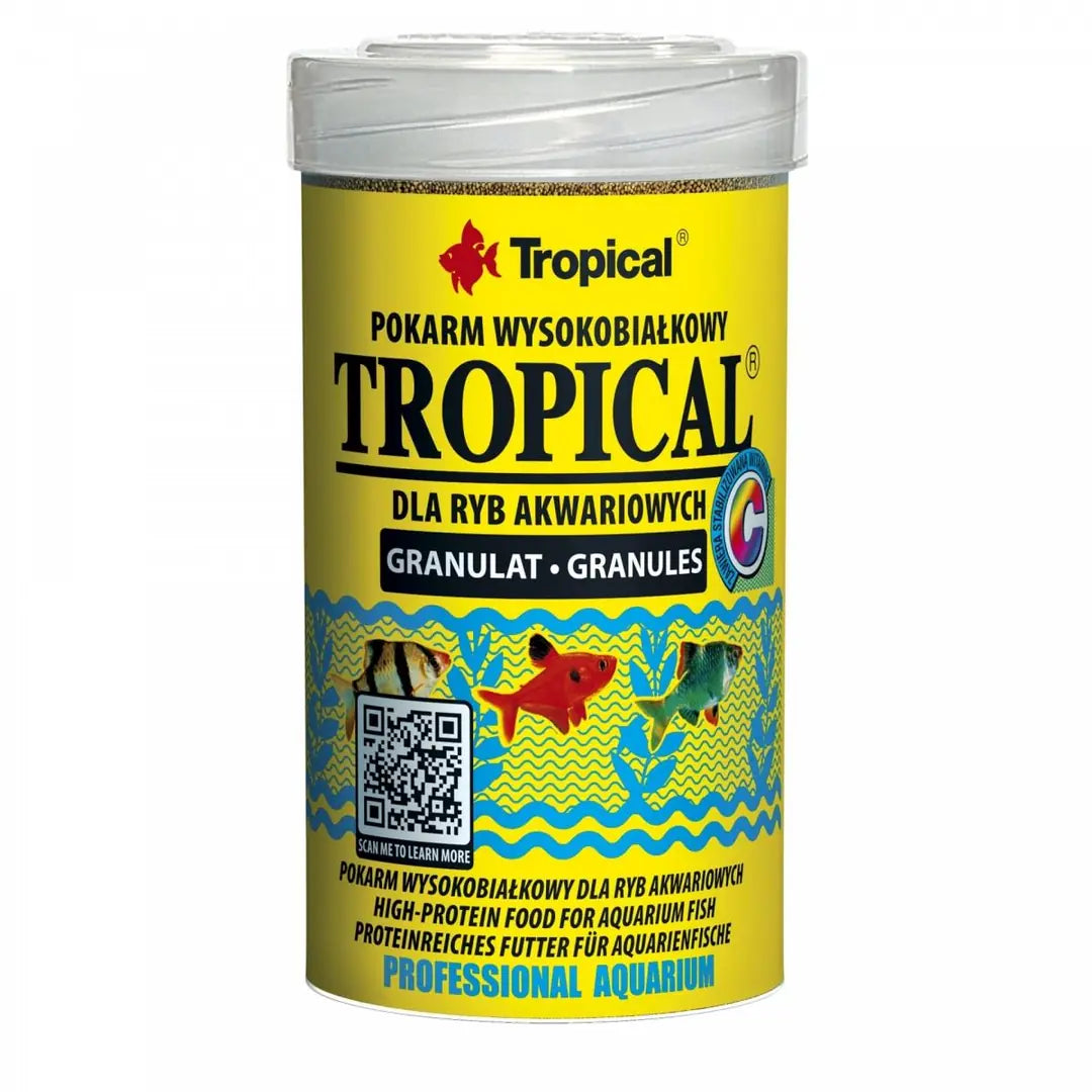 Tropical Tropical Granulat Granül Balık Yemi 125 g paket görseli