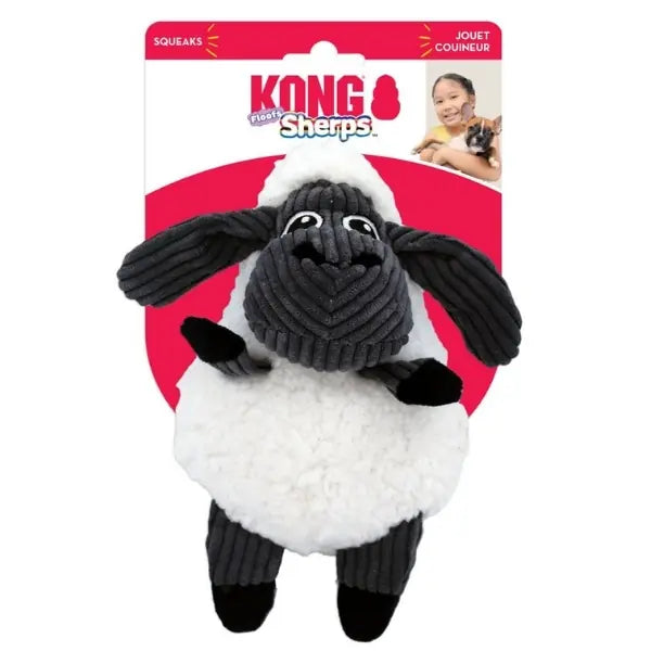 Kong Sherps Kuzu Şeklinde Peluş Köpek Oyuncağı Medium paket görseli