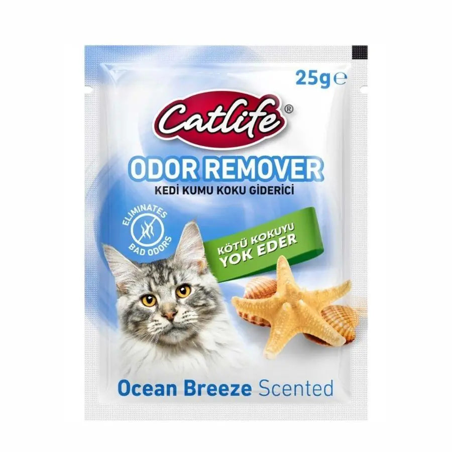 Catlife Okyanus Kokulu Kedi Kumu Koku Giderici 25 g paket görseli