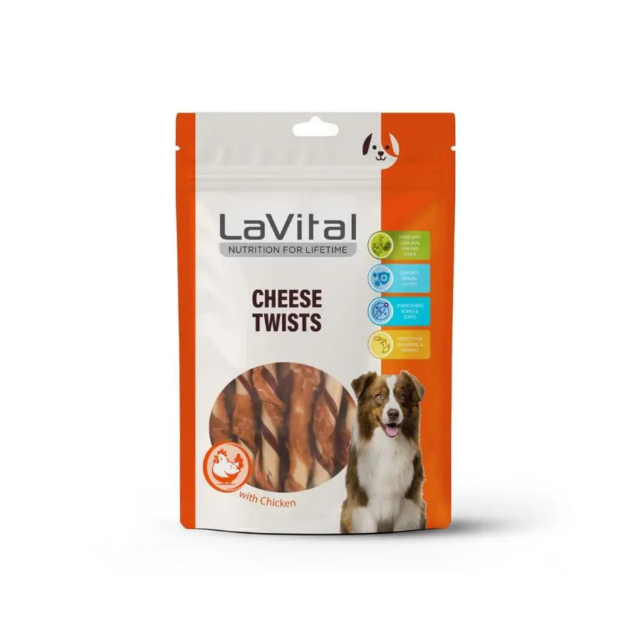 LaVital Tavuk ve Ördek Etli Peynirli Köpek Ödülü 100 g paket görseli
