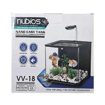Nubios Nano Easy Akvaryum Beyaz 4,5 L / Beyaz paket görseli