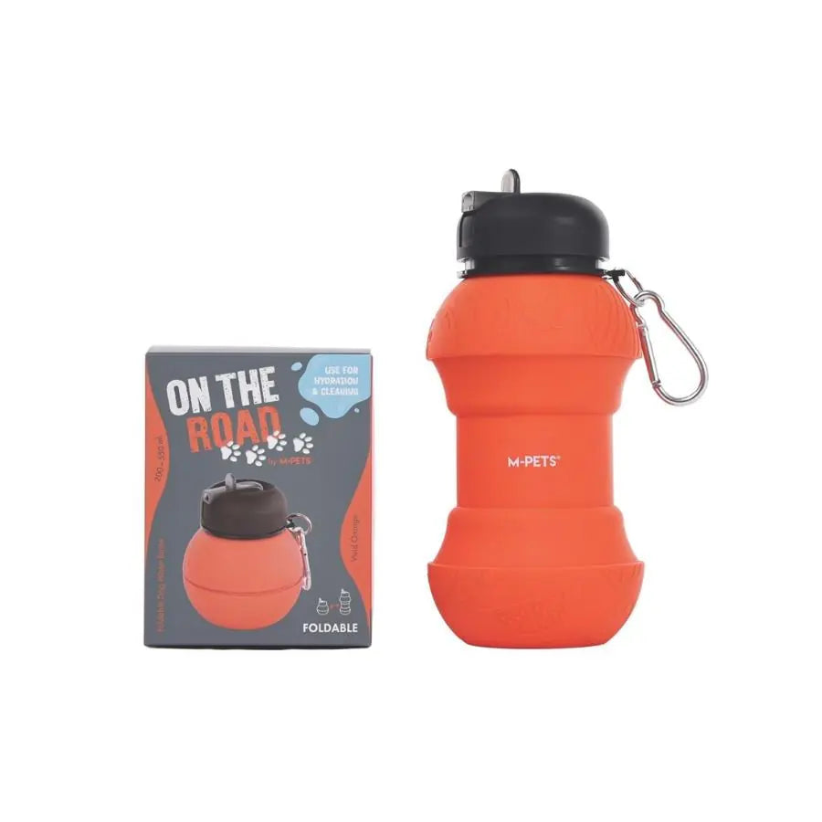M-Pets On The Road Katlanabilen Seyahat Suluğu 200-550 ml paket görseli