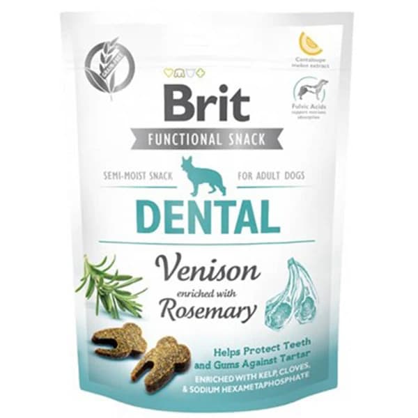 Brit Dental Biberiye Geyik Etli Köpek Ödül 1 Adet / 150 g paket görseli