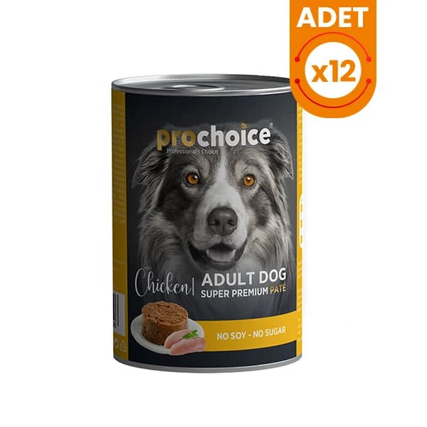 Prochoice Adult Tavuklu Yetişkin Köpek Konservesi 1 Adet / 400 g paket görseli