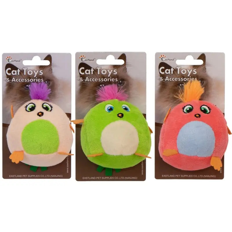 Eastland Catnipli Peluş Civciv Kedi Oyuncağı 10 cm 1 Adet paket görseli