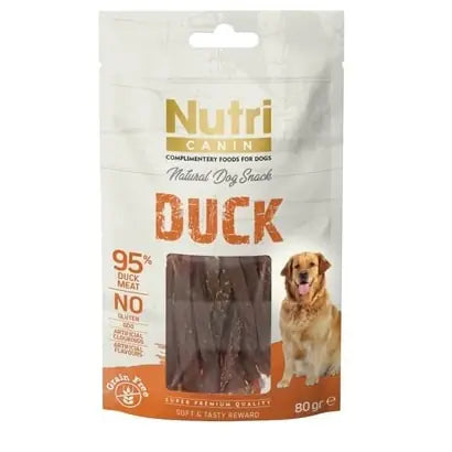 Nutri Canin Tahılsız Ördekli Köpek Ödülü 80 g paket görseli