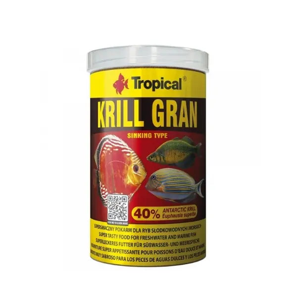 Tropical Krill Gran Karidesli Renklendirici Balık Yemi 100 ml paket görseli