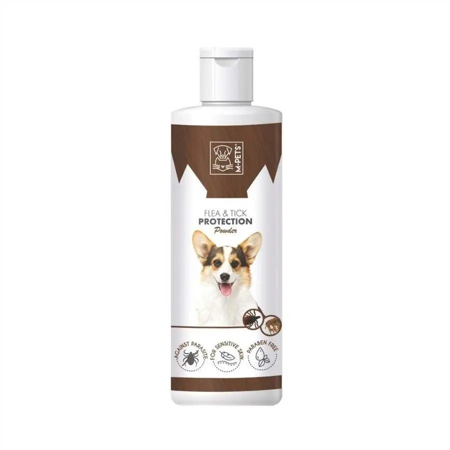 M-Pets Pire ve Kenelere Karşı Koruyucu Köpek Toz Şampuanı 200 g paket görseli