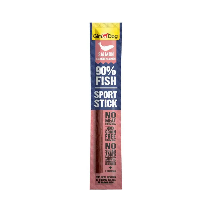 Gimdog Sportsticks Somonlu Tahılsız Köpek Ödül Çubuğu 12 g paket görseli