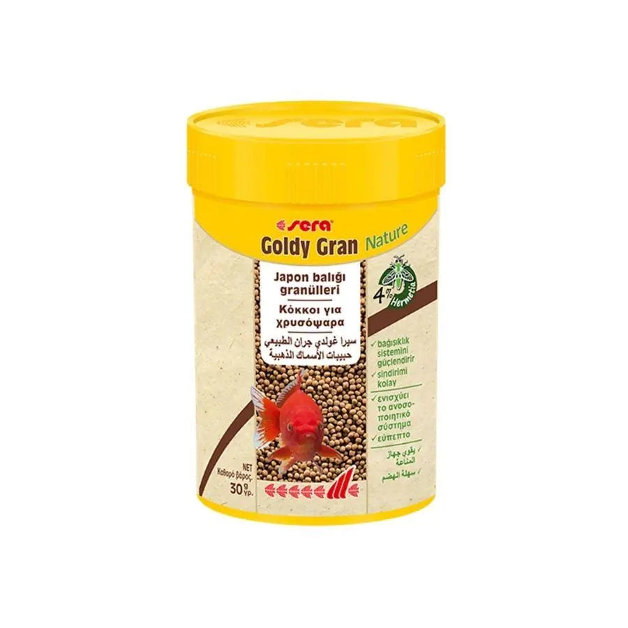 Sera Goldy Gran Nature Japon Balığı Granülleri 100 ml paket görseli