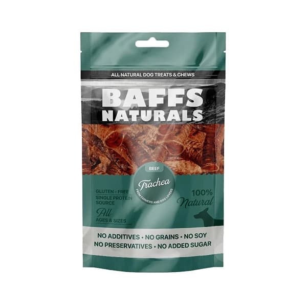 Baffs Naturals Kuzu Kamış Köpek Ödül Maması 100 g paket görseli