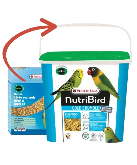 Versele Laga Nb Dry Eggfood Small Parakeets Kuru Yumurtalı Muhabbet Kuşu Yemi 4 kg paket görseli