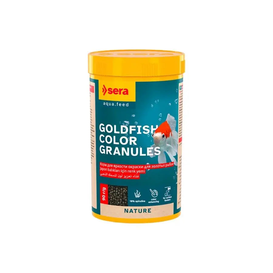 Sera Goldfish Color Granules Japon Balığı Yemi 250 ml paket görseli