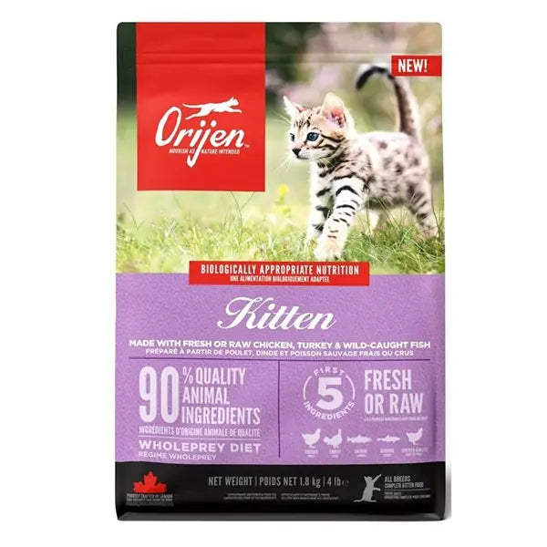 Orijen Kitten Tahılsız Yavru Kedi Maması 1,8 kg paket görseli