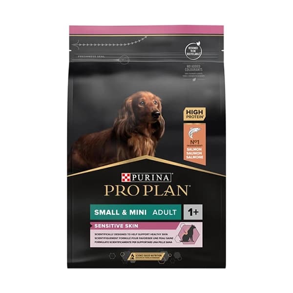 Pro Plan Adult Small Somonlu Yetişkin Köpek Maması 3 kg paket görseli