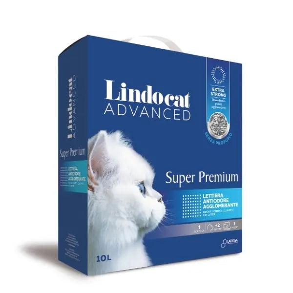 Lindocat Super Premium Kokusuz Extra Güçlü Topaklanan Kedi Kumu 1 Adet / 10 L paket görseli