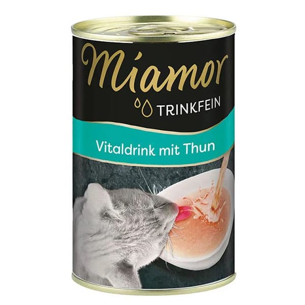 Miamor Vitaldrink Ton Balıklı Kedi Çorbası 1 Adet / 135 ml paket görseli