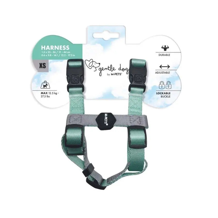 M-Pets Gentle Köpek Göğüs Tasması Yeşil XS paket görseli