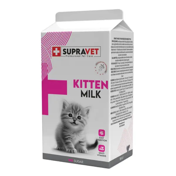 Supravet Hamile ve Yavru Kediler için Taurinli Kedi Süt Tozu 150 g paket görseli