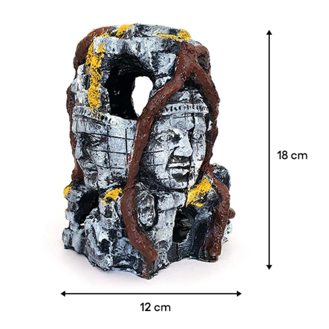 Bonisa Baskılı Dağ Akvaryum Dekoru 18 x 12 Cm paket görseli