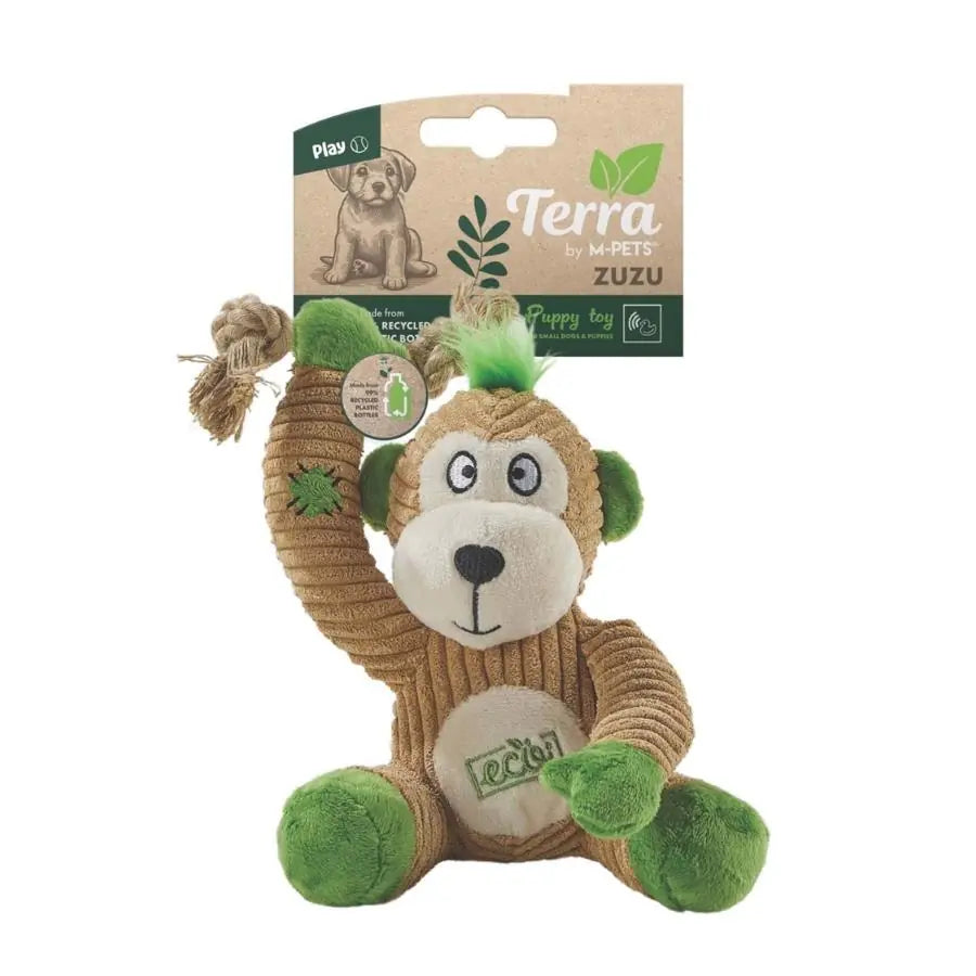 M-Pets Terra Eco Zuzu Puppy Köpek Oyuncağı paket görseli