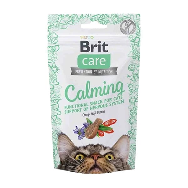 Brit Care Snack Calming Sakinleştirici Etkili Kedi Ödül Maması 1 Adet / 50 g paket görseli