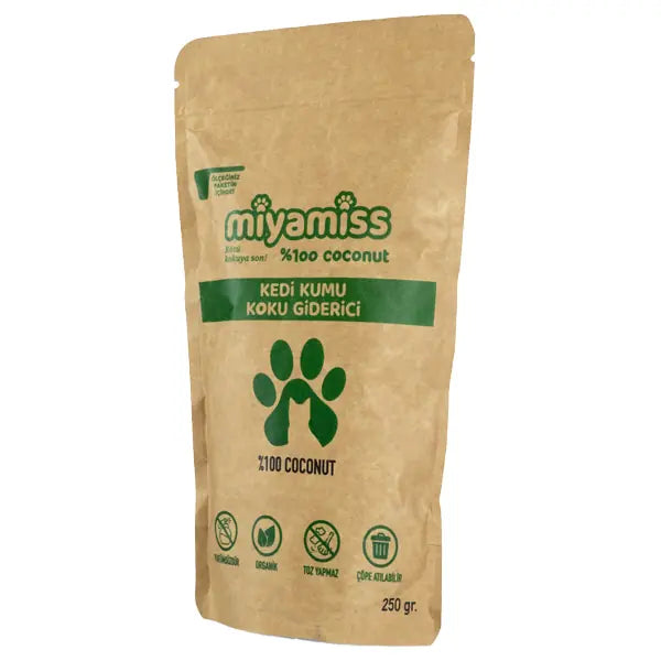 Miyamiss Coconut Kedi Kumu Giderici 250 g paket görseli