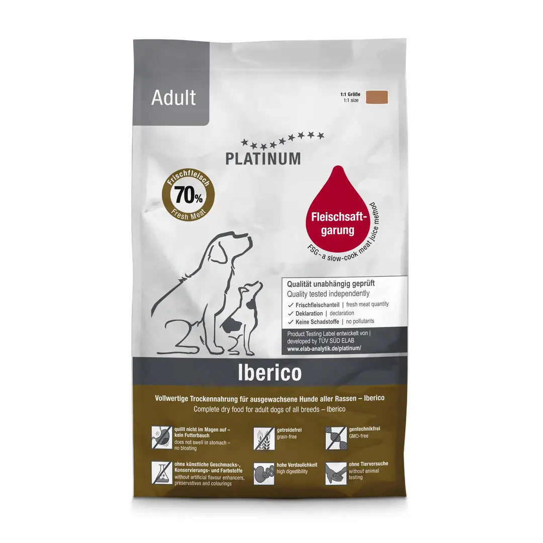 Platinum Iberico Yetişkin Köpek Maması 1,5 kg paket görseli