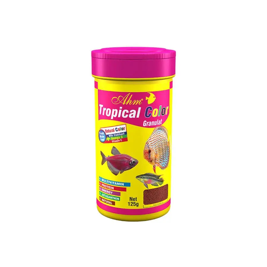 Ahm Tropical Colour Granulat Balık Yemi 250 ml paket görseli
