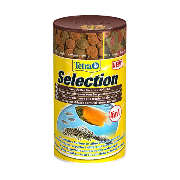 Tetra Selection 4in1 Karma Tropical Balık Yemi 100 ml paket görseli