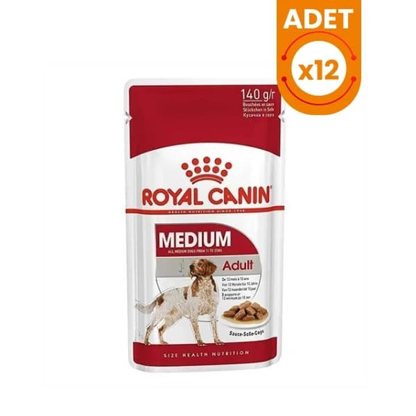 Royal Canin Medium Adult Gravy Yetişkin Konserve Köpek Maması 1 Adet / 140 g paket görseli