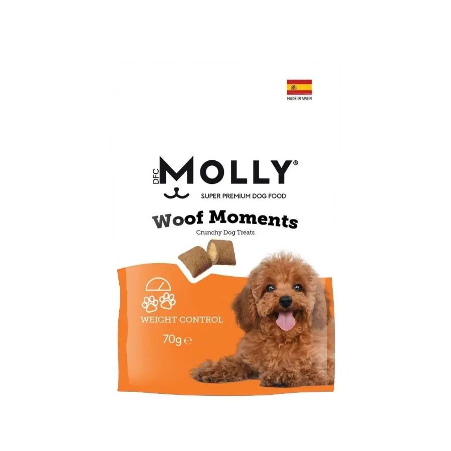 Molly Woof Moments Kilo Kontrolü Destekleyici Köpek Ödül Maması 70 g paket görseli