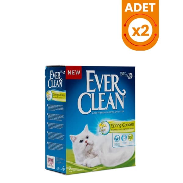Ever Clean Spring Garden Topaklanan Kedi Kumu 10 L / 1 Adet paket görseli