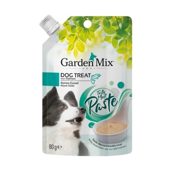 Garden Mix Somonlu Ezme Sıvı Köpek Ödül Maması 80 g / 1 Adet paket görseli
