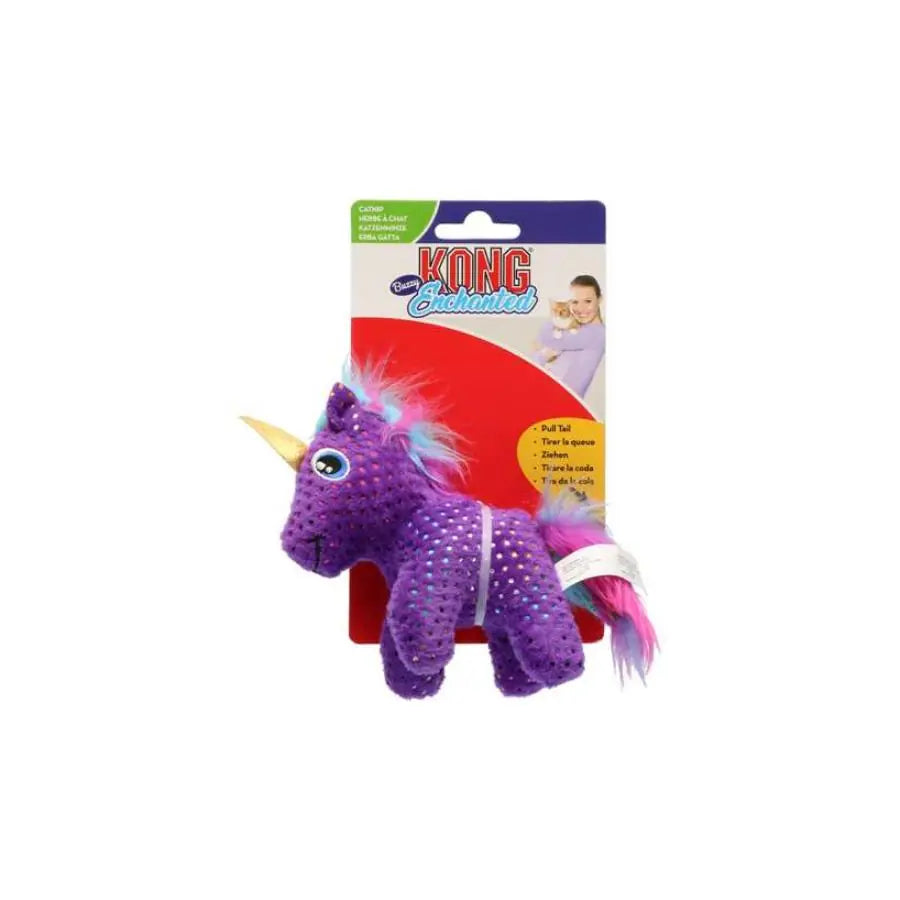 Kong Catnipli Unicorn Peluş Kedi Oyuncağı 1 paket görseli