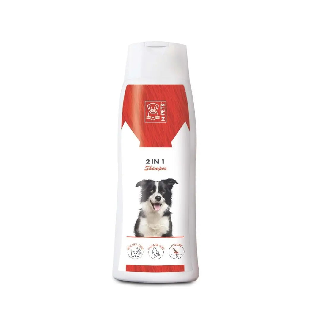 M-Pets 2in1 Köpek Şampuanı ve Bakım Kremi 250 ml paket görseli