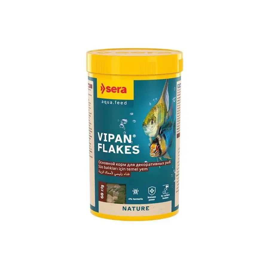Sera Vipan Flakes Süs Balığı Yemi 250 ml paket görseli