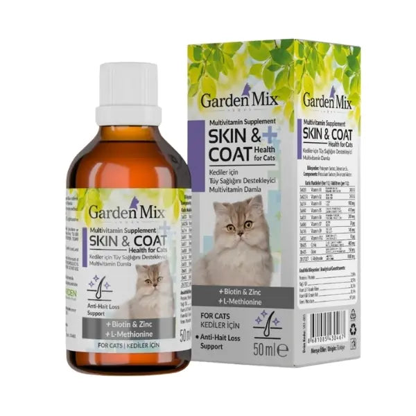 Garden Mix Kedi Tüy Sağlığı Damlası 50 ml paket görseli