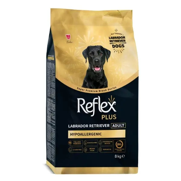 Reflex Plus Hypoallergenic Labrador Retriever Tavuklu Yetişkin Köpek Maması 8 kg paket görseli