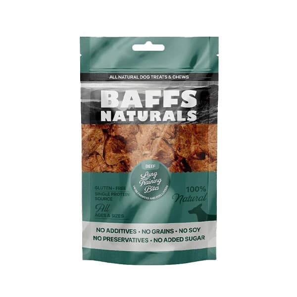 Baffs Naturals Dana Ciğer Eğitim Ödülü Köpek Ödül Maması 100 g paket görseli