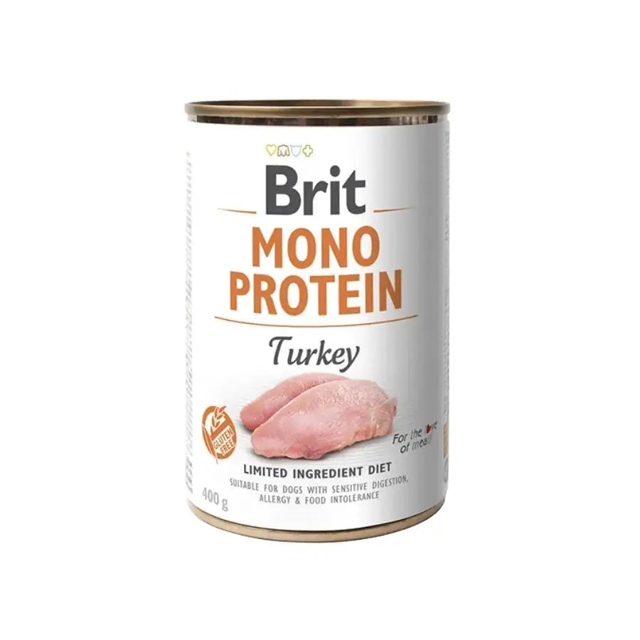 Brit Care Mono Protein Hindi Etli Yetişkin Köpek Konservesi 400 g paket görseli
