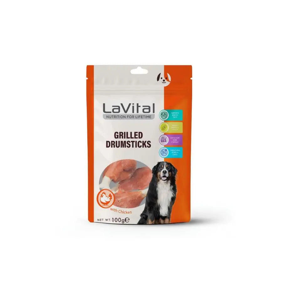 LaVital Tavuk Etli Baget Köpek Ödülü 100 g paket görseli