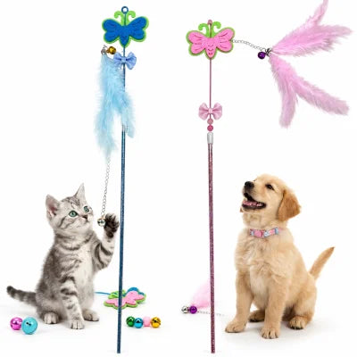 Kelebek Model Kedi Oyun Oltası