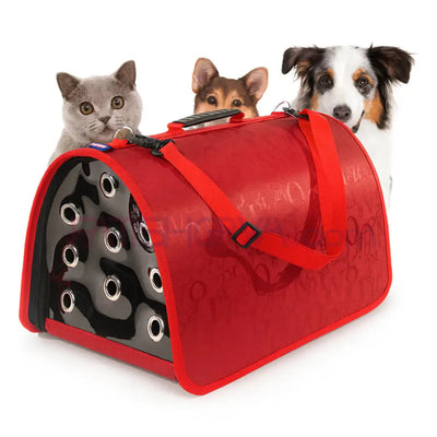 Flybag Kapalı Model Taşıma Çantası 44x28x28 cm - Kırmızı